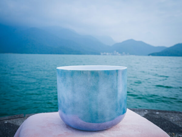 雪士達山煉金水晶缽-10英寸 海洋金 Zeal Point 音調A A#-10