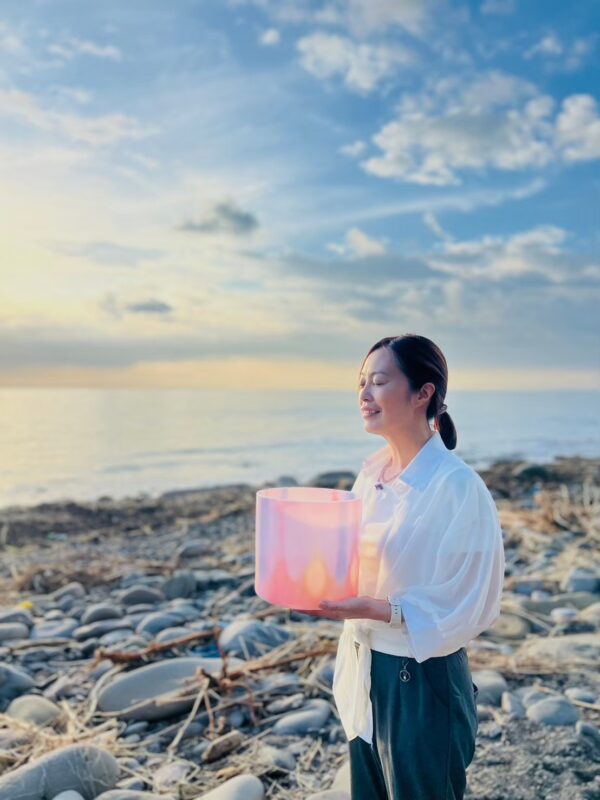 雪士達山煉金水晶缽-【地球之星】9英寸 神聖姊妹103652 C-20