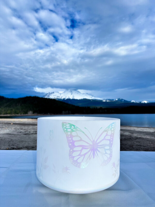 雪士達山煉金水晶缽-9英寸 鉑金之母（全脈輪）：聖母 C+25